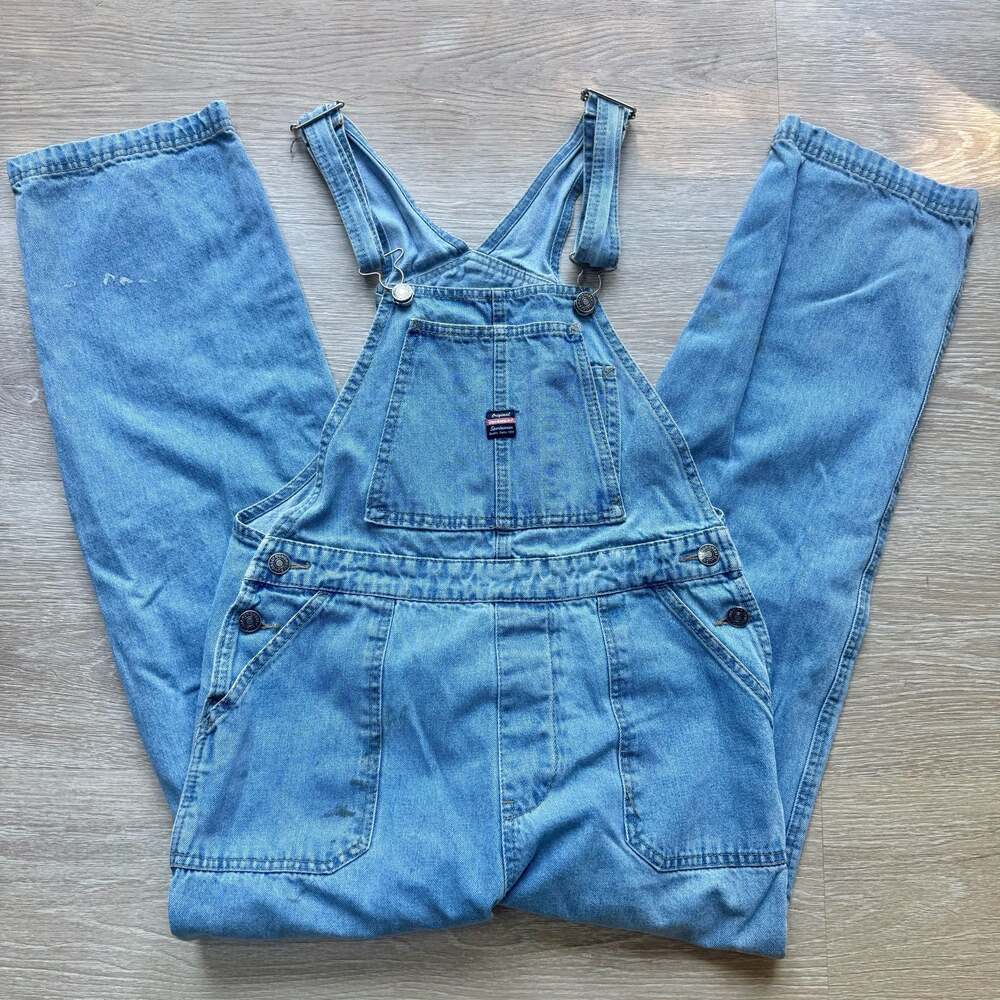 Vintage Unionbay Light Denim Bib Overalls